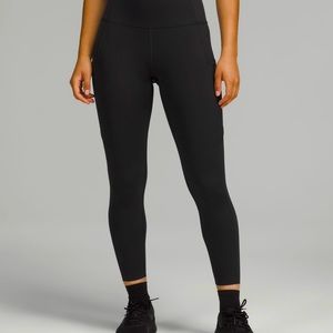 Lululemon fast and free high rise tights 25”. Color: black | size:10. Like new